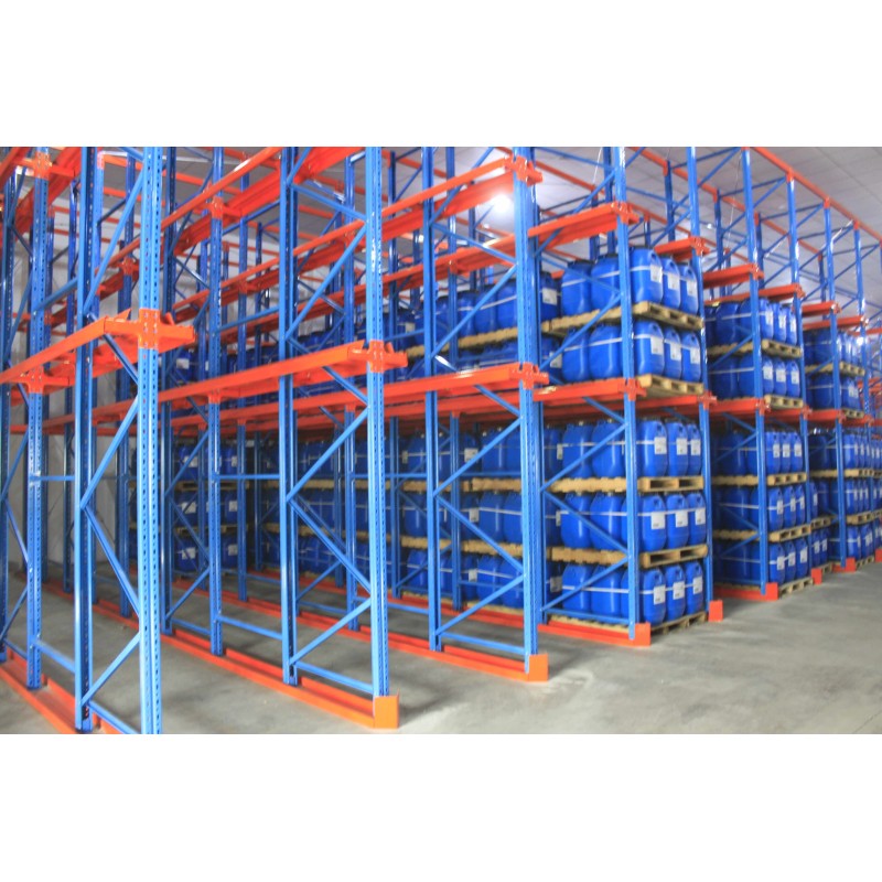 Custom Through-Type Drive-In Pallet Racking, Multi-Level Steel Industrial Storage with Special Design for a Wide Range of Applications