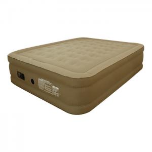 China Electric Folding Air Mattress Bed Waterproof Flocked PVC Customized on sale