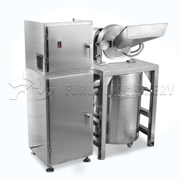 Coffee Turmeric Nut Grinder Machine / Rice Husk Pulverizer 10-200 Fineness