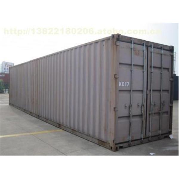 45HQ Second Hand Goods High Cube Shipping Container RED Color