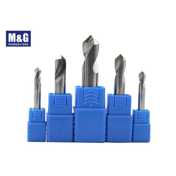 HSS , HSS Cobalt and Solid Carbide NC Spotting Drill Bits 90 Degree Point Customized Standard Length