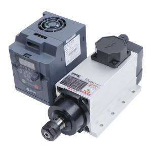 Buy cheap Yfk 2.2KW Square Spindle Motor With Flange Air Cooled Milling Wood Lathe With ER20 Chunk product