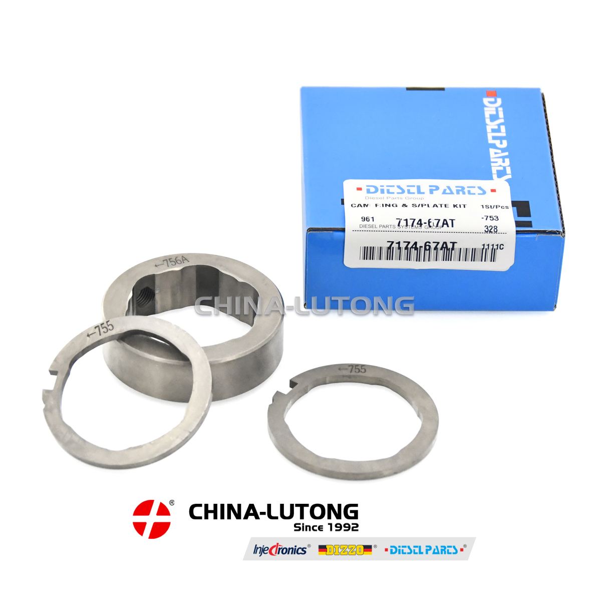 Diesel Fuel Injection Pump Element 7174-67AT DPS Cam Ring & Scroll Plate Kit for CUMMIN 6BT LEYLAND 24V SYSTEM RATED 130 BHP/97