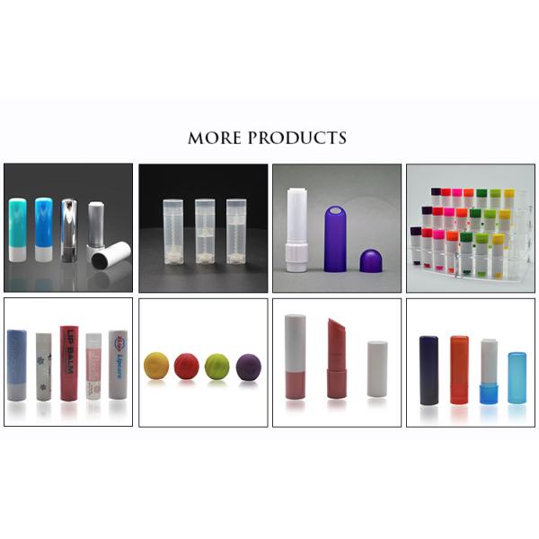 MSDS Cosmetic Double Side Empty Lip Balm Squeeze Tubes 4.8g Empty Cosmetic Tubes