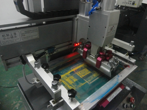 Flat Bed Screen Printing Machine