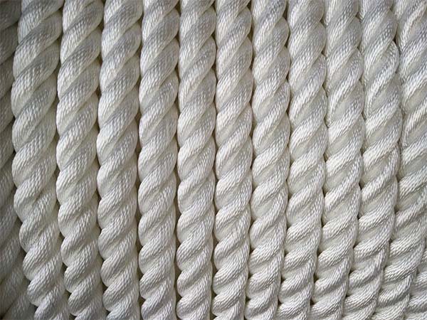 Poly 3 Strand Twisted Rope Diameter 3/8" X 600ft Acids Resistant Multi Purpose