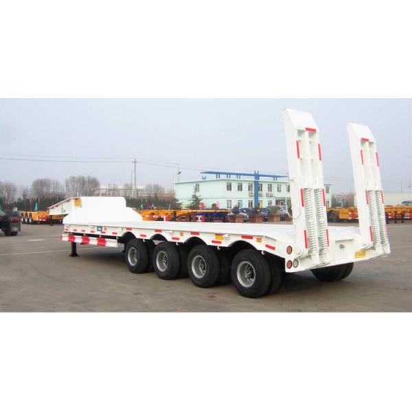 CIMC 4 Axle Mechanical Suspension Low Loader Trailer
