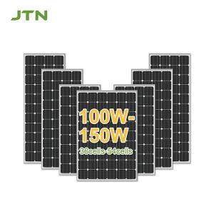 China 100W 110W 170W Black Mono PERC Shingled Solar Cell Panel with 23-24.2% Efficiency on sale