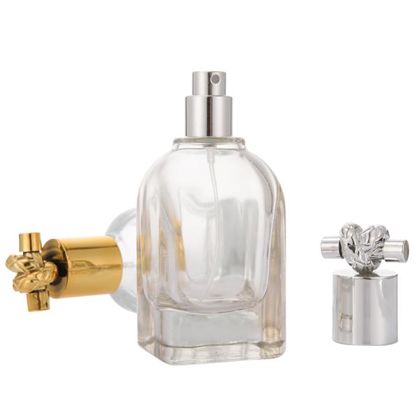 50ml Portable Empty Perfume Bottles , Travel Refillable Perfume Bottle