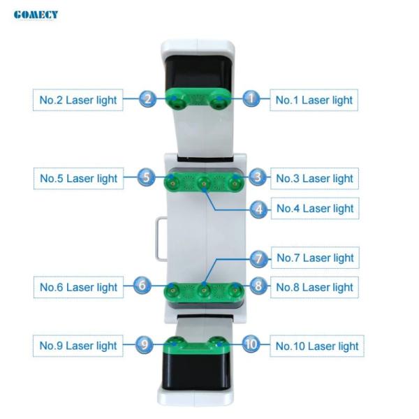 All In One 10D Slimming Roller Laser Equipment With Biolight Technology For Clinics And Spas