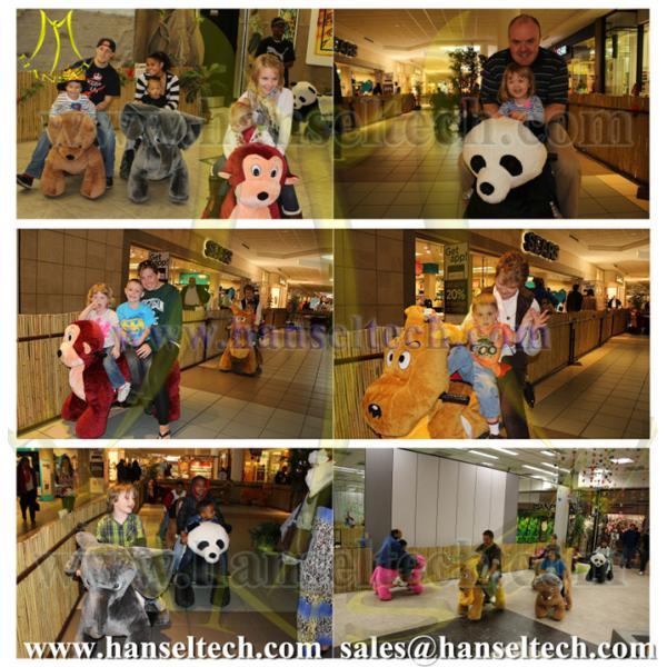 Hansel carnival games indoor playground electric animal scooters for sale
