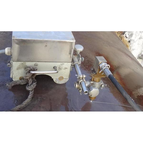 Gas Pipe And Oil Tank 60000 Psi Portable Water Jet Cutter Machine Outside Use