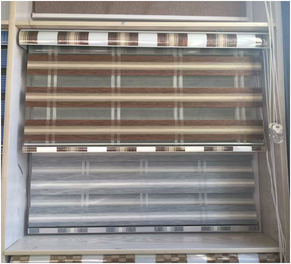 Zebra blinds fabric/Day and Night blinds/new design zebra blinds fabric,europe style simple color zebra blinds fabric
