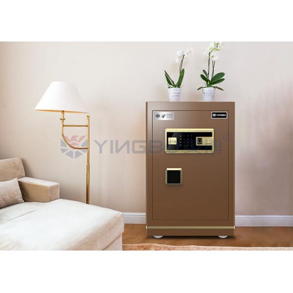 Dual Alarm Office Small Safe Box OEM H600mm Smart Fingerprint Lock
