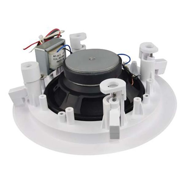 15W/7.5W 6-inch Coaxial Speaker 100V Ceiling Speakers ABS Material Flush Mount OEM ODM Factory Sale
