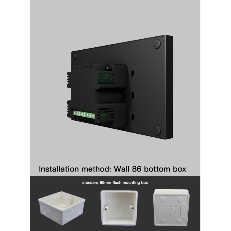 Intelligent HRV/ERV Ventilation Controller With Touchscreen Remote App Control AC EC DC Fans Controller