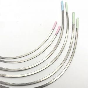 Buy cheap Stainless Steel Bra Wire Frame Nylon Coated Custom Size product