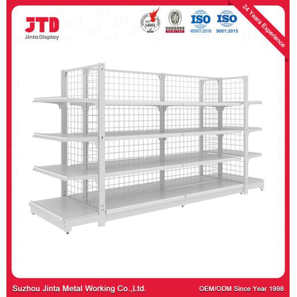 Adjustable Metal Grocery Store Display Racks Gondola Metal Wire Supermarket Shelving