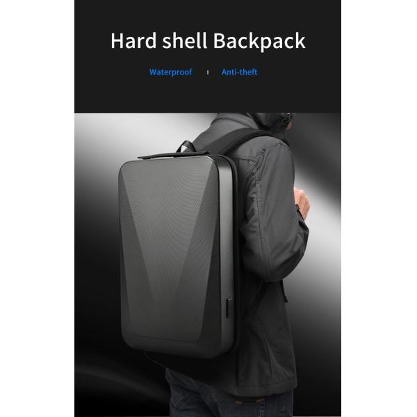 Mens Anti Theft Waterproof Business Backpack With Computer Interlayer