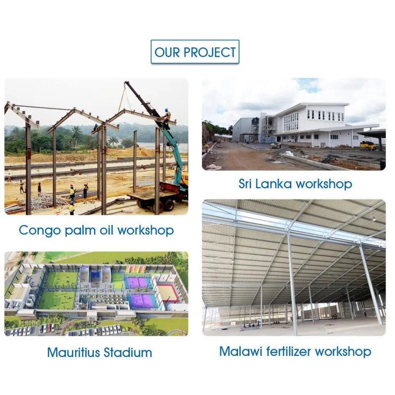 Metallic Light Prefab Hangar Shed with CE Certificate Thermal Insulation and Customized Design