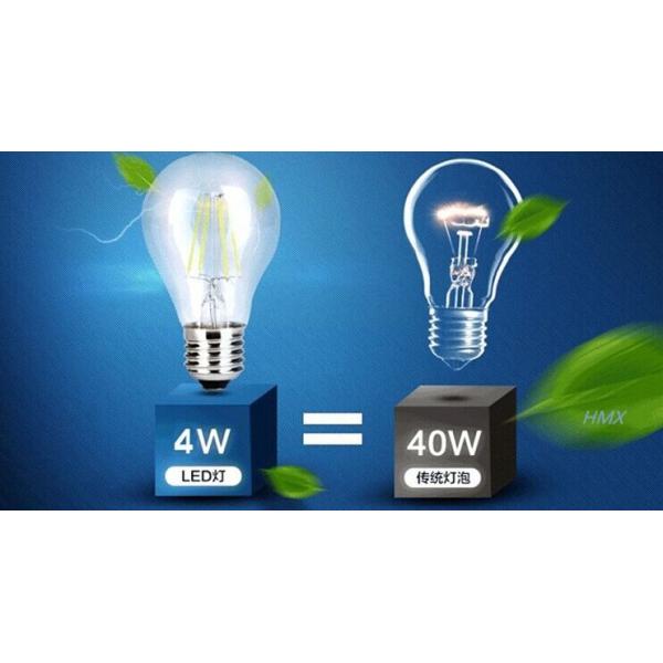 Ornamental led filament bulbs globe light filament LED 5watt decoration lighting