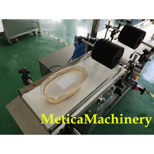 60HZ Cosmetic Box Top And Bottom Labeling Machine Sticker Labeler