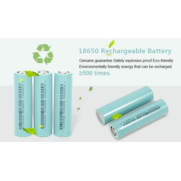18650 3050mAh Rechargeable Li Ion Battery Eco Friendly Explosion Proof