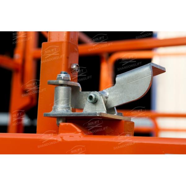 Electric Battery Power Scissor Lift Self - propelled Mobile Battery Aerial Lift
