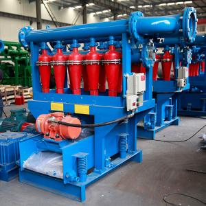 China Oilfield Drilling Mud Desander 4 Cyclone With One Year Warranty on sale