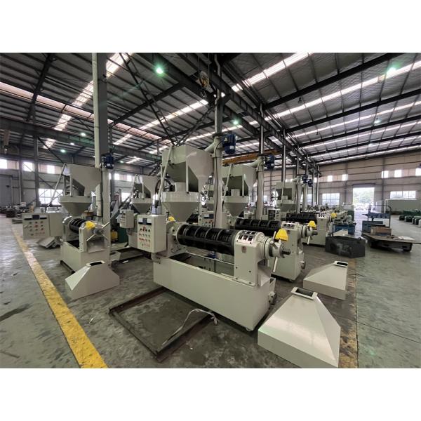 Sunflower Cold Press Machine Oil Extractor Automatically Feeding Electrical Control Oil Mill