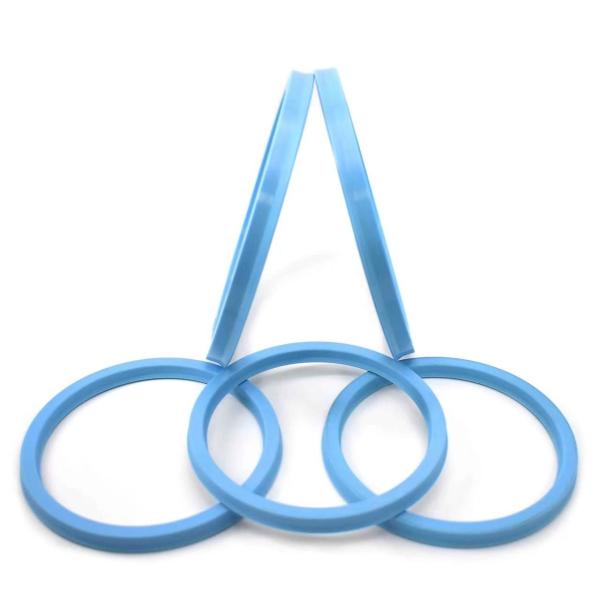 Hydraulic Rod Seal Polyurethane PU Oil Resistant OEM Sky Blue Seal Kit