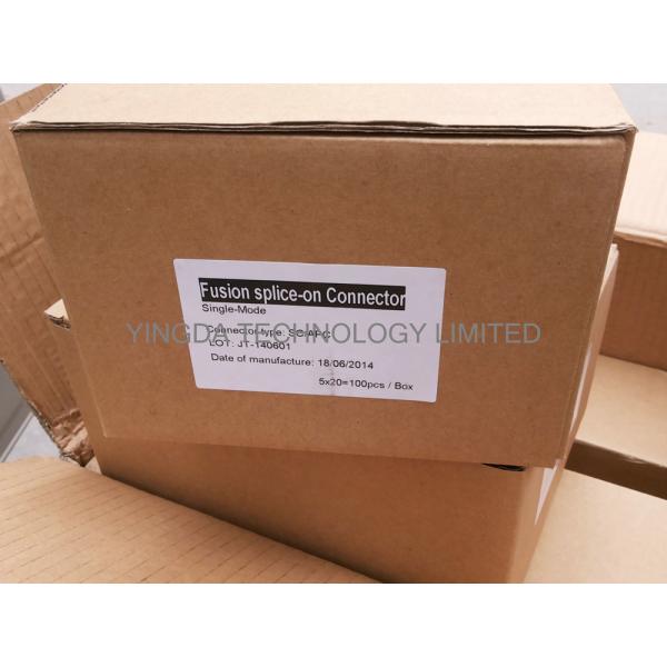 FTTH SC FC LC ST Fast Field Installable Connector, Fusion Splice-on Connector SC / APC