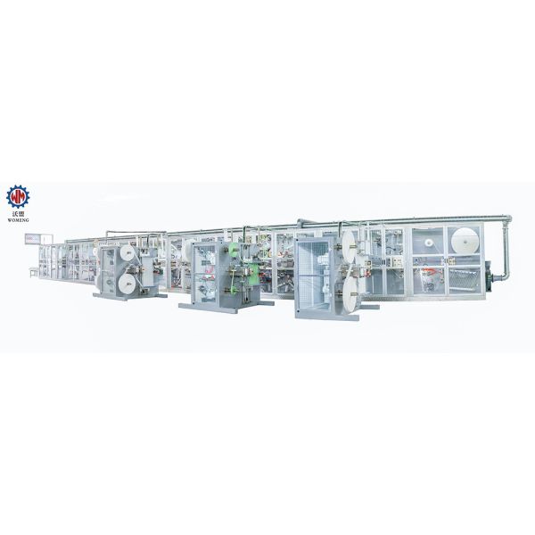 2026 New Model Sanitary Pad Making Machine Intelligent System Control