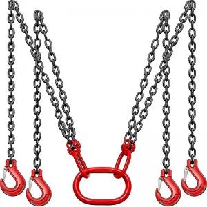 Buy cheap Double Hook Four Hook Sling Ring Lifting Chain Sling for Heavy-Duty Construction product