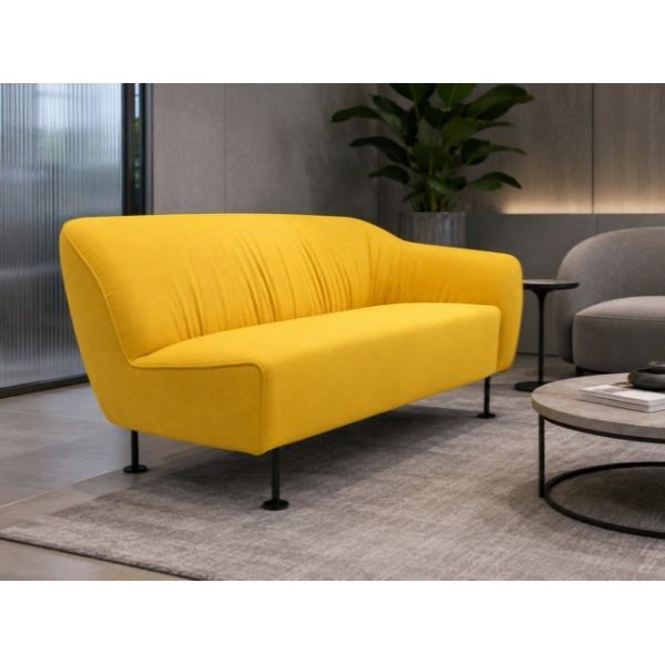 Fabric Modular Commercial Sofa Dustproof Left Sectional Sofa For Negotiation Rooms