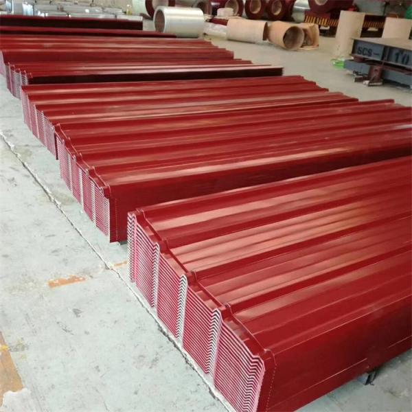 Minimized Spangle Zinc Coated Steel Corrugated Roofing Sheets TDC51DZM