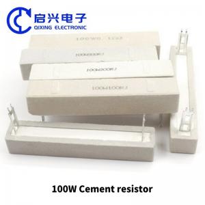 China China factory Resistor 1W 2W 3W 5W 11W 15W 17W 20W 25W ceramic Cement Resistor Cement Resistors on sale