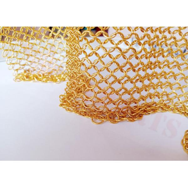 Stainless Steel Metal Ring Alpha Mesh For Safety System