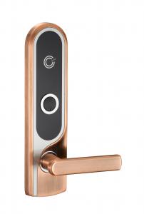 Buy cheap Chrome Gunmetal RFID Hotel 62.5mm Smart Door Lock product