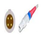 Gray JJET Lead IBP Adapter Invasive Blood Pressure Cable Utah