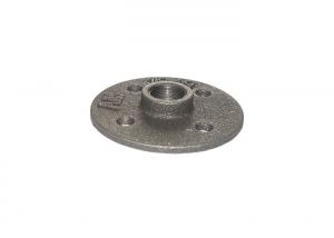 Buy cheap Customized Npt Black Malleable Iron Flange 1 2 Inch Floor Flange Casting Technics product