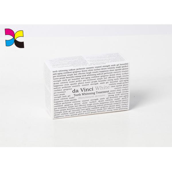 Skin Care Printed Cardboard Boxes Coated Glossy Art Paper Full Color Printing