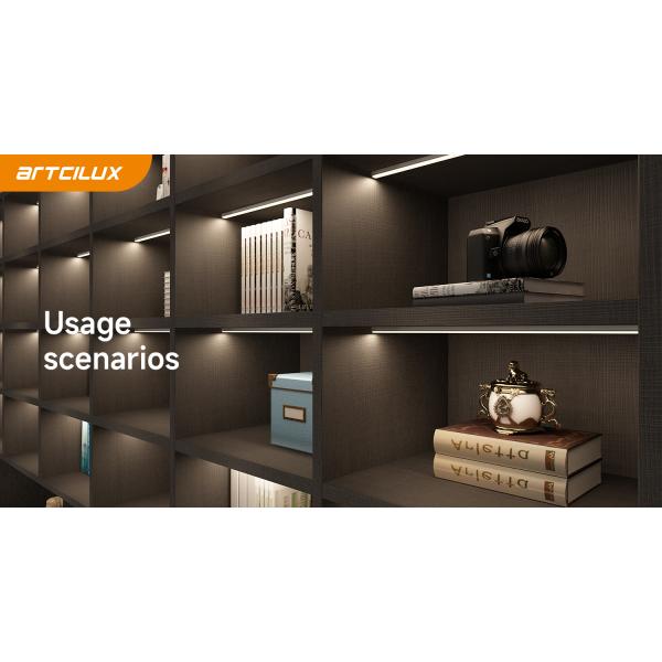 Surface Mounted LED Linear Light A2303 for Wardrobe Installation and Bending Processing Service