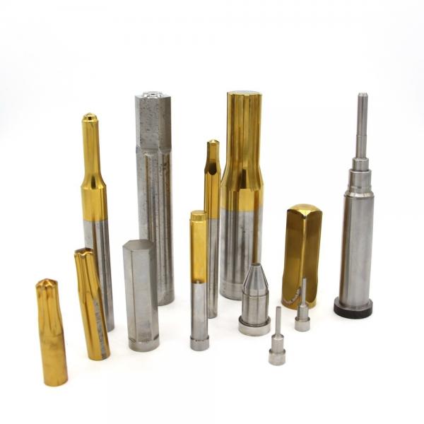 Quality ISO9001 Approved HSS Punches Precision Punch Pins With Tin/TiALN Coated for sale