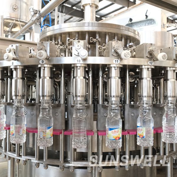 Advanced Automated Hot Filling System for Premium Juice Bottling