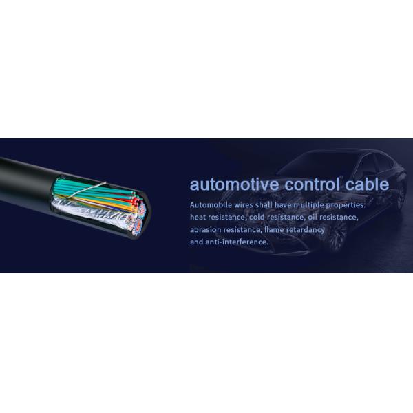Stranded 300V Automotive 110 Core Cable with PVC Insulation and Copper Conductor