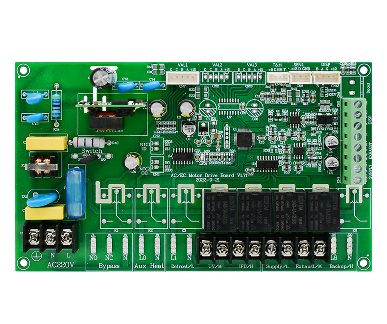 Customized Fan Controller Drive Board With Adjustable Control Output Multiple Interfaces