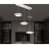 18cm Luxury Clear Crystal Circle Modern Pendant Light for sale