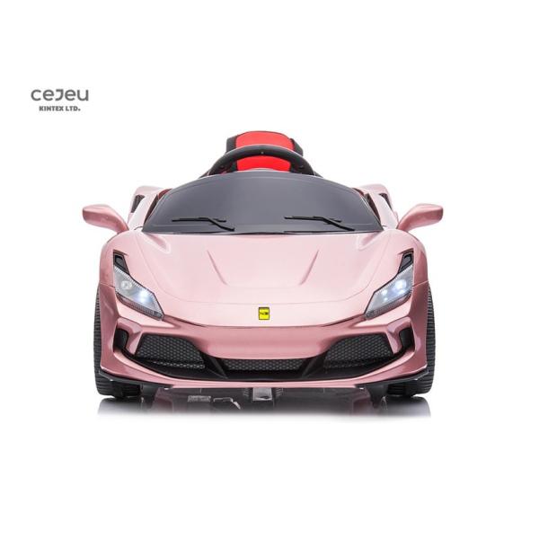Kids Two Motors 6V4AH Electric Ride On Toy Car With Parallel Swing