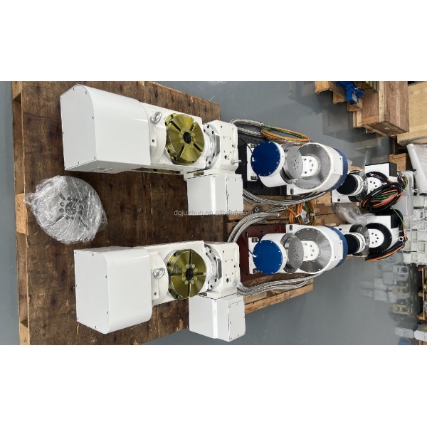 5 Axis 200mm CNC Rotary Table TDNC-200